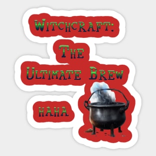 Witchcraft  The Ultimate Brew Sticker